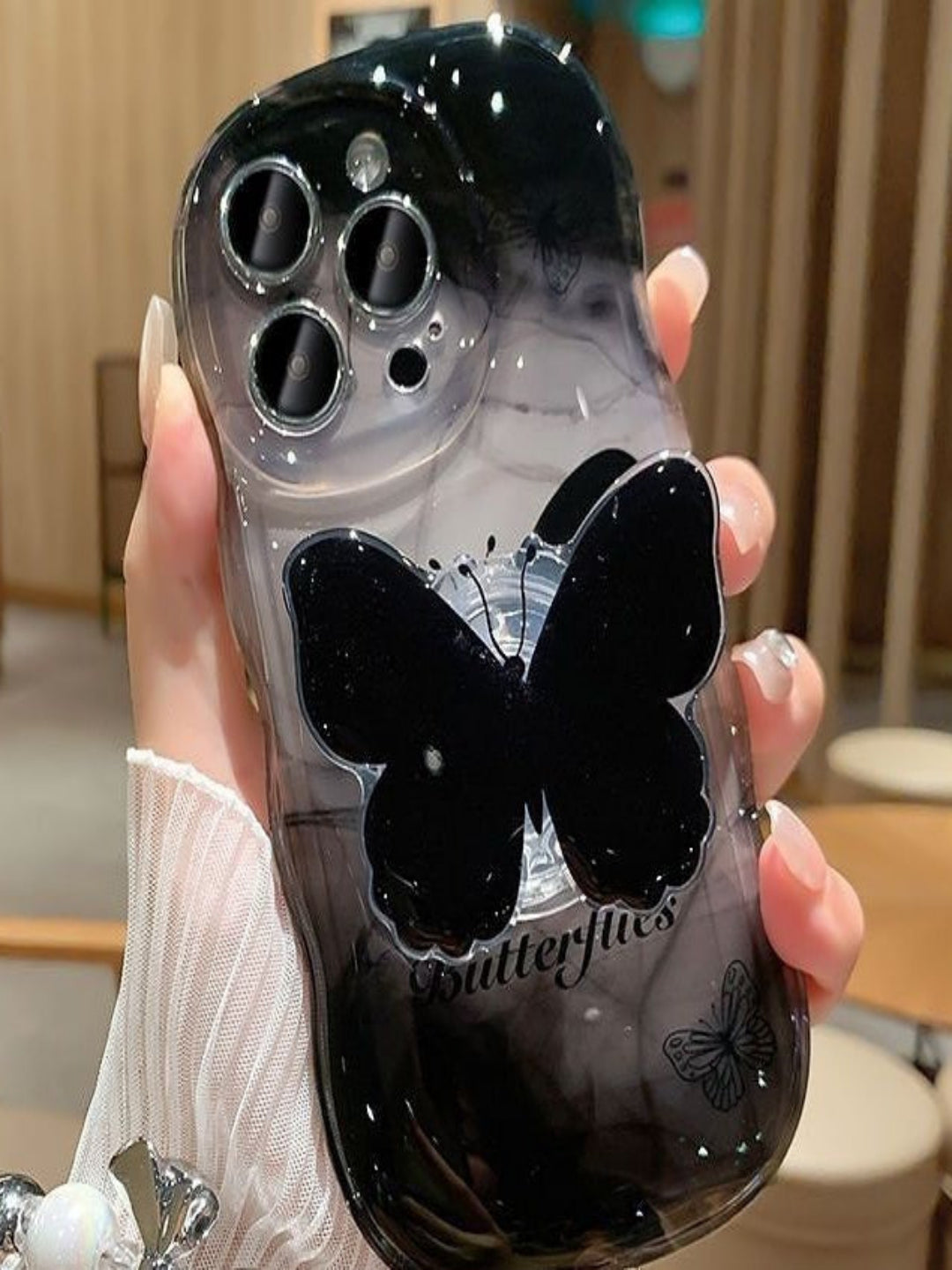 Customizable Mobile Cover With Pop Socket