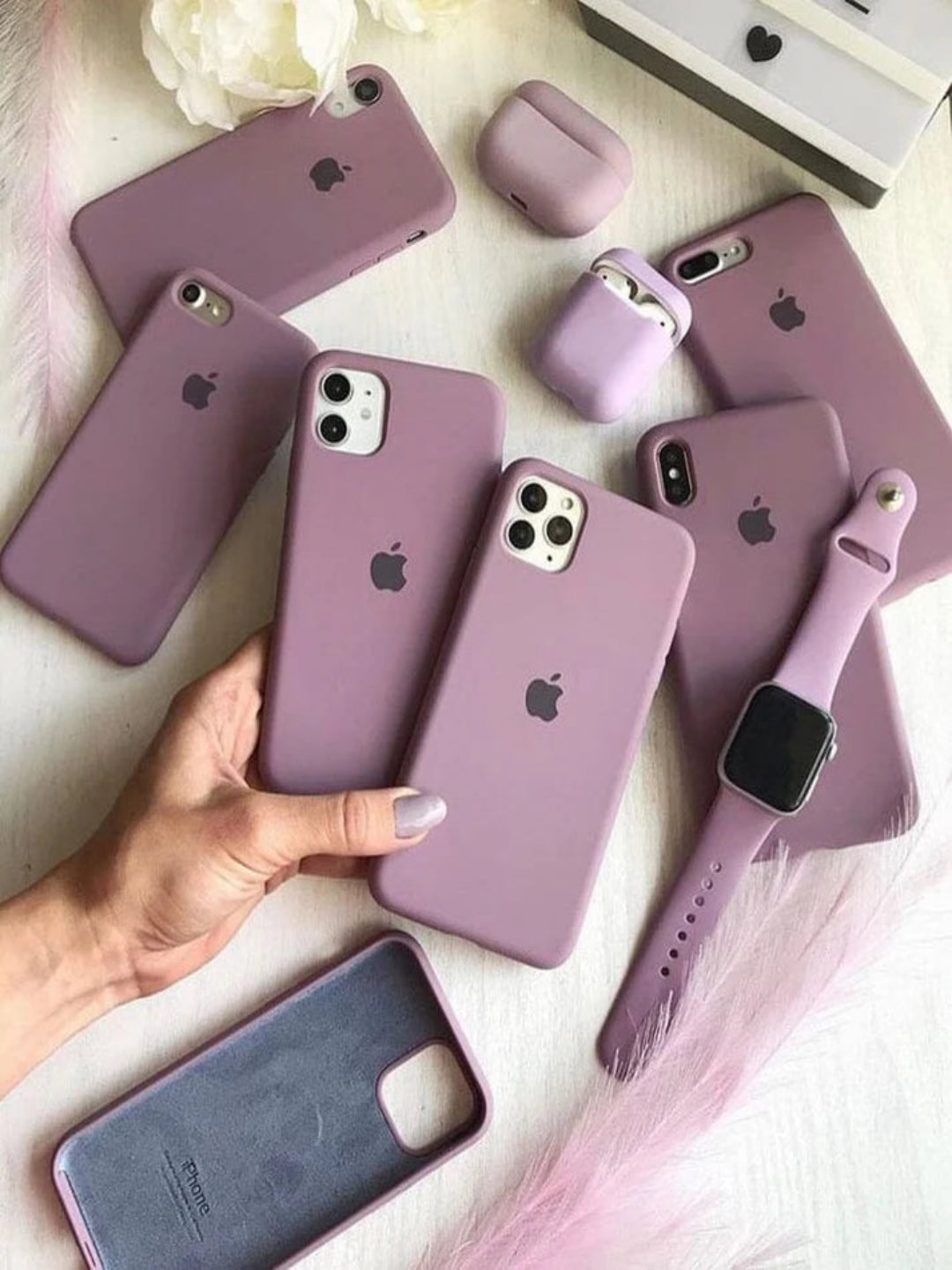 LAVENDER SILICON CASE