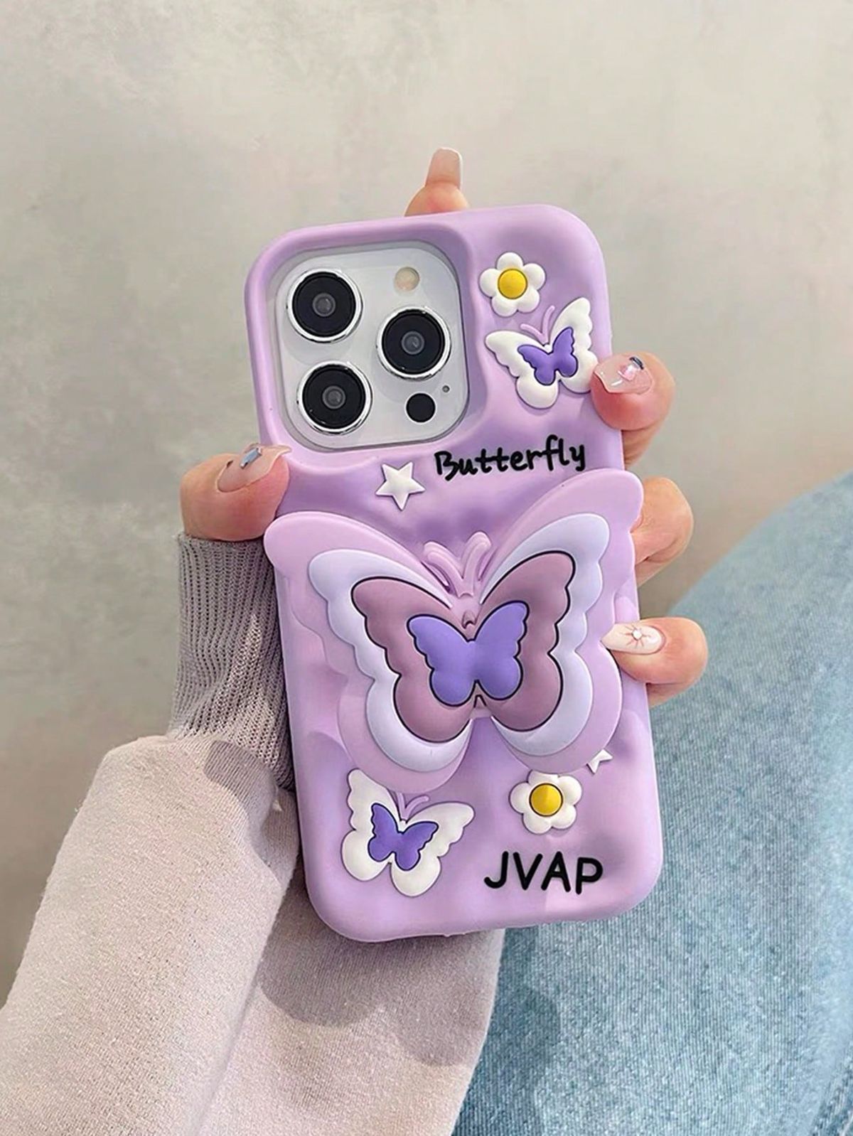 Customizable Mobile Cover With Pop Socket